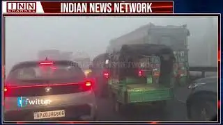 Dense Fog Causes Major Traffic Jam on Shamshabad&ndash;Bengaluru National Highway Near Hyderabad