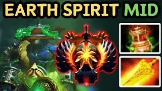 🔥 THIS IS HOW YOU PLAY MID EARTH SPIRIT FOR MAX IMPACT | DOTA 2 🔥