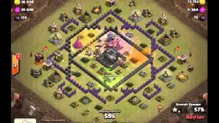 Townhall 9 GOHO attack