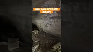 First cave experience. Very cool! Bronson Cave, Indiana