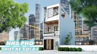 Ngôi nhà phố 2 tầng 1 tum thiết kế kết hợp A I đẹp và hiện đại này có giá tầm 1,4 tỷ | MN04349