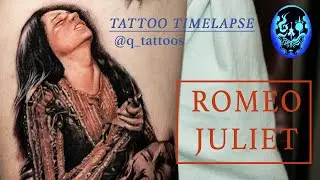 로미오&줄리엣 | TATTOO TIMELAPSE | ROMEO&JULIET | Q TATTOO