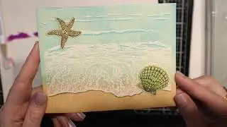 BEACHY Mail Art process TUTORIAL