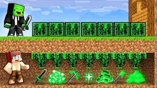POOR JJ Robbed HACKER Mikey in Minecraft (Maizen)