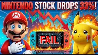 Nintendo Stock DROPS 33%! Is the Switch 2 FAILING? | Clownfish TV