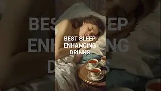 Top Sleep-Enhancing Drinks for Deep & Restful Sleep! #healthtips