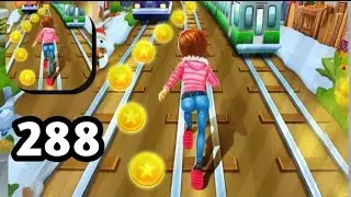 Subway Princess Runner-Gameplay Walkthrough Tutorial 🌹🌹🌹Levels Mobile Game Part 288.