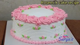 How to make rose milk cake,rose milk cake recipe in tamil,rose milk tres leches cake in tamil