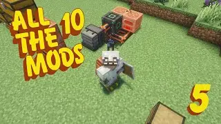 All the mods 10 - 5 - Primeras m&aacute;quinas y energ&iacute;a!