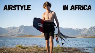 Airstyle kitesurfing in Africa, Hermanus & Brandvlei
