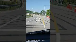Korean transporter encounters water tank truck