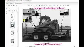 Mustang 2044 2054 Skid-Steer Loader Operator&rsquo;s Manual 17099-GP0310