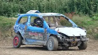 In car with Alfie Rogers 31 micro bangers at mullacott