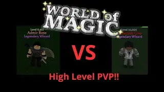 World of Magic LVL 10k Ice vs High LVL Light!!