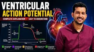 Ventricular Action Potential Explained | Cardiac Physiology Made Easy