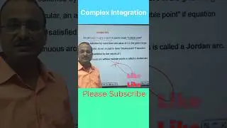 #complexanalysis  #valuefortimekamalkumar #JordanArc #shortfeed  #mdu #csirnet #iitjam #share #kuk