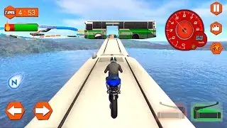 Extreme Bike Stunts Mania - Android Gameplay Game