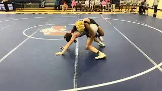 Kaleb Sayers Fall over North ATL High School at Luella High School Duals at the Den