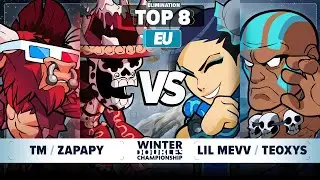 TM & Zapapy vs Teoxys & Lil Mevv - Elimination Top 8 - Winter Championship 2024 - EU 2v2