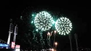 Friday Night Fireworks At The Great American Ball Park