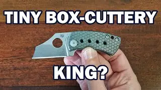 Наконец-то получил (Honeycomb) Spyderco McBee! Маленький король канцелярских ножей?