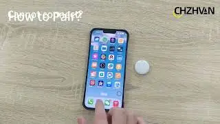 Mini GPS Tracker For Apple iOS System Find My APP Finder Wallet Key