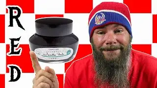 Sailor  Storia Fire Red Pigment Fountain Pen Ink #fountainpenink #fountainpens
