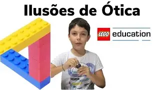 Ilus&otilde;es de &Oacute;tica Feitas com Lego - Anima&ccedil;&atilde;o e Dicas - Lego Optical Illusions - Mundo do Bob