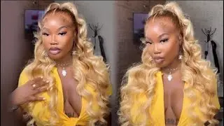Super Pretty Blonde Ombre Wig | Fashionable Wig On Sale |#westkisshair #shorts
