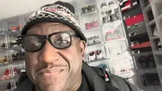 Rolled up to one of my boy&rsquo;s shoe room