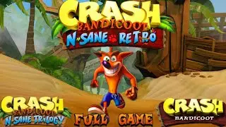 Crash Bandicoot N. Sane Trilogy – 105% Full Walkthrough (All Gems, Relics & Secrets) PC