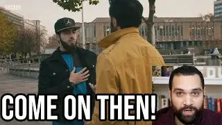 MUSLIM GOES NUTS OVER SATANIC VERSES! (reaction)