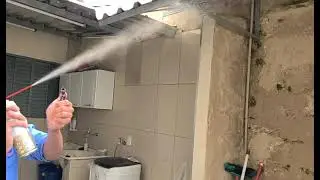 Lan&ccedil;a chamas (slow motion)