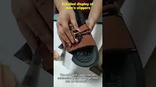 Men platform slippers PVC 54