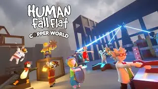 Human: Fall Flat COPPER WORLD Launch Trailer - OUT NOW on PC | Curve Games
