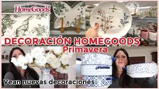 HOMEGOODS DECORACI&Oacute;N PRIMAVERA | COMPRAS DE DECORACI&Oacute;N | VLOG