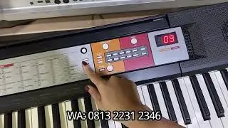 Selesai Service Keyboard Yamaha PSR F50 kendala awal keyboard suka tiba-tiba mati