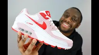 Nike Air Max 90 Love Letter Sneaker Review - QuickSchopes 130 Schopes - DD8029 100 Valentines