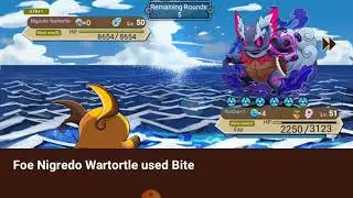 Crazy monsters: Encounterd Black pokemon.