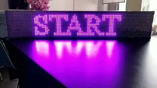 Running Text Wifi 100x20 cm INDOOR FULL COLOUR