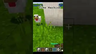 How to make time machine in Minecraft. #shorts #minecraft #gaming #minecraftshorts #gamingshorts #yt