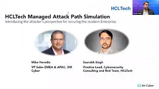 HCLTech Managed Attack Path Simulation-the attacker&rsquo;s perspective for securing the modern Enterprise