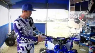 Dustin Nelson's 2013 Yamaha YFZ450R Quad-X Race Bike