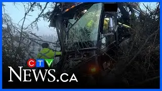 Alberta hockey team recovering after bus crash