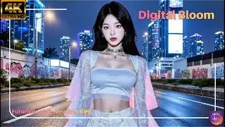 Digital Bloom &bull; A Cyberpunk R&B Journey (AI Music Video)