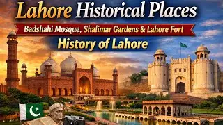 Lahore Historical Places | Badshahi Mosque, Shalimar Gardens & Lahore Fort | History of Lahore