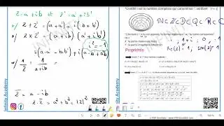 Nombres Complexes (Partie 1) | Notions de base + Exercice corrig&eacute; (Bac Tunisie)
