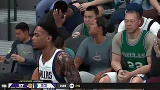 NBA2K26 LAKERS VS MAVS ROG ALLY Z1 EXTREME GAMEPLAY (MEDIUM TEXTURE)