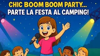 Chic Boom Boom Party… parte la festa al Camping! 🎶✨ Sofi live sul palco!