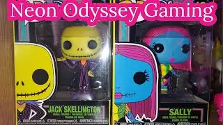Funko Pops (Blacklight) Jack & Sally